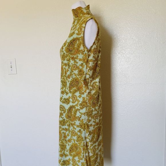 Mockneck paisley print dress - Picture 4 of 6